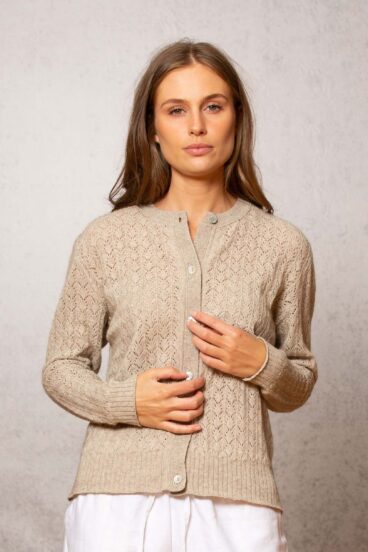 NW4001 Noble Wilde Womens Lace Cardigan