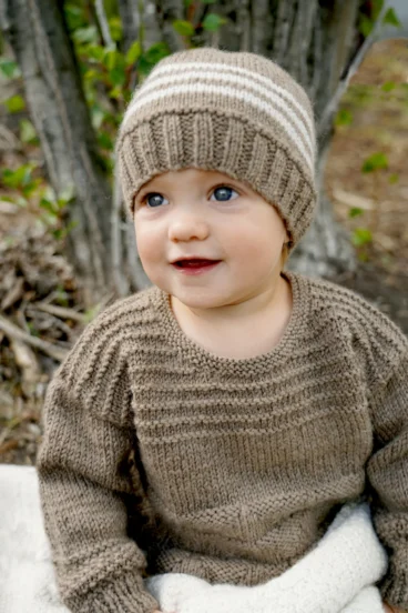 Bc104 Kennedy Sweater And Hat | LisaFdesign Knitting Pattern