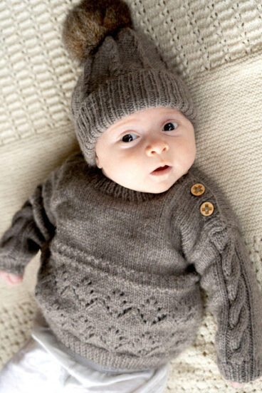 Bc123 Lottie Sweater And Hat | LisaFdesign Knitting Pattern
